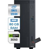 Asus Expertcenter P500MV Intel Core I5-13420H 80GB Ddr5 512GB SSD WIN11HOME 6GB/RTX3050 Minitower Masaüstübilgisayar WG7136216512B0DH27+ZETTAUSBBELLEK