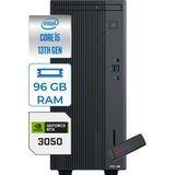Asus Expertcenter P500MV Intel Core I5-13420H 96GB Ddr5 512GB SSD WIN11HOME 6GB/RTX3050 Minitower Masaüstü Bilgisayar WG7136216512B0DH32+Zettausbbellek