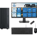 Asus Expertcenter P500MV Intel Core I5-13420H 96GB Ddr5 512GB SSD WIN11PRO 100Hz 23.8 IPS Mon. Minitower Masaüstü Bilgisayar WB5136216512B0DW32+Zettausbbellek