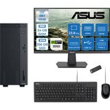 Asus Expertcenter P500MV Intel Core I7-13620H 24GB Ddr5 256GB SSD Freedos 6GB/RTX3050 100HZ IPS 23.8" Mon Minitower Masaüstü Bilgisayar WL7136216512B0DF06+Zettausbbellek