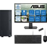Asus Expertcenter P500MV Intel Core I7-13620H 64GB Ddr5 256GB SSD WIN11HOME 6GB/RTX3050 100HZ IPS 23.8" Mon Minitower Masaüstü Bilgisayar WL7136216512B0DH21+Zettausbbellek