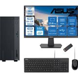 Asus Expertcenter P500MV Intel Core I7-13620H 64GB Ddr5 4tb SSD Freedos 100Hz 23.8 IPS Mon. Minitower Masaüstü Bilgisayar WB7136216512B0DF25+Zettausbbellek