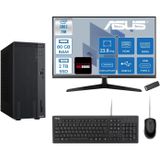 Asus Expertcenter P500mv Intel® Core™ Ultra 5 210H 4.8Ghz Aı 80Gb Ddr5 2Tb Ssd 23.8" 120Hz 4Gb/Rx550 Freedos Mini Tower Masaüstü Bilgisayar D52108512b0d21f29+Zettausbbellek