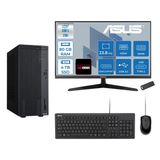 Asus Expertcenter P500mv Intel® Core™ Ultra 5 210H 4.8Ghz Aı 80Gb Ddr5 4Tb Ssd 23.8" 120Hz 4Gb/Rx550 Freedos Mini Tower Masaüstü Bilgisayar D52