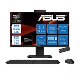 Asus Expertcenter P600 Aio (Pm640ka) Amd Ryzen™Aı 7 350 Upto 5.0Ghz 16Gb Ddr5 2Tb Ssd Amd Radeon™ 860M 23.8"Fhd (1920 X 1080)Srgb: 100% Freedos Allınone Bilgisayar Pm640ka350f04+Zettausbbellek