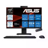 Asus Expertcenter P600 Aio (Pm640ka) Amd Ryzen™Aı 7 350 Upto 5.0Ghz 24Gb Ddr5 2Tb Ssd Amd Radeon™ 860M 23.8"Fhd (1920 X 1080)Srgb: 100% Freedos Allınone Bilgisayar Pm640ka350f09+Zettausbbellek