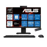 Asus Expertcenter P600 Aio (Pm640ka) Amd Ryzen™Aı 7 350 Upto 5.0Ghz 96Gb Ddr5 4Tb Ssd Amd Radeon™ 860M 23.8"Fhd (1920 X 1080)Srgb: 100% Wın11home Allınone Bilgisayar Pm640ka350h35+Zettausbbellek
