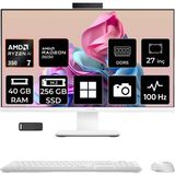 ASUS ExpertCenter P600 Ryzen AI 7 350 40GB RAM 256GB SSD 27" Full HD (1920x1080) Win11 Pro PM670KAP325 Beyaz AI-Powered All In One Bilgisayar + Per4 USB Bellek
