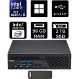 Asus Expertcenter PB64 Core Ultra 5 225 96GB Ram 2tb SSD WIN11 Pro PB64-B50060MHP444 Mini Masaüstü Bilgisayar + Per4 USB Bellek - Windows 11 Pro