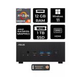 Asus Expertcenter Pn52 R9-5900Hx 12Gb Ram 1Tb Ssd W11pro Mini Masaüstü Pc & Per4 Bellek