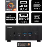 Asus Expertcenter Pn52 R9-5900Hx 40Gb Ram 256Gb Ssd Fdos Mini Masaüstü Pc & Per4 Bellek