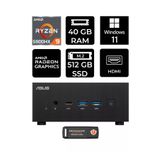 Asus Expertcenter Pn52 R9-5900Hx 40Gb Ram 512Gb Ssd W11Home Mini Masaüstü Pc & Per4 Bellek 297171242917