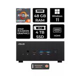Asus Expertcenter Pn52 R9-5900Hx 48Gb Ram 4Tb Ssd W11Pro Mini Masaüstü Pc & Per4 Bellek 693283959778 693283959778