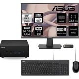 Asus Expertcenter PN64 i7 13700H Mini PC 96GB RAM 2TB SSD 23.8" FHD FreeDOS + Per4 USB PN64BS70310MDP443 - Yok (Free Dos)