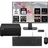 Asus Expertcenter PN64 Intel Core I3-1220P 24GB Ram 512GB SSD 23.8" Full Hd Monitör Freedos PN64-BB3012MDP512 Mini Masaüstü Bilgisayar + Per4 USB Bellek - Yok (Free Dos)