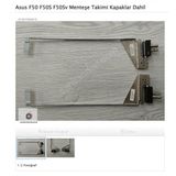 Asus F50 F50S F50Sv Menteşe Takimi Kapaklar Dahil