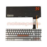 Asus G58JW Gümüş Klavye
