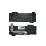 Asus İle Uyumlu Rog Gl703ge, Gl703gm, Gl703gs, Gl703vd Notebook Klavye Isikli Siyah Tr