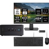 Asus Nuc 12 Pro Tall Intel Core I7-1260P 80GB Ram 4tb SSD 23.8" Full Hd Monitör Freedos RNUC12WSHI700002IP540 Mini Masaüstü Bilgisayar + Per4 USB Bellek - Yok (Free Dos)