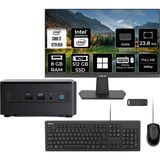 Asus Nuc 12 Pro Tall Intel Core I7-1260P 8gb Ram 1tb SSD 23.8" Full Hd Monitör WIN11 Home RNUC12WSHI700002IP553 Mini Masaüstü Bilgisayar + Per4 USB Bellek - Windows 11 Home