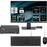 Asus Nuc 15 Pro Slim Core 7 240H Mini PC 8GB RAM 2TB SSD 27" FHD FreeDOS + Per4 USB RNUC15CRKC700002P519 - Yok (Free Dos)