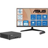 Asus Nuc 15 Pro Slim Kit Intel Core 7-240H 5.2ghz Up 24GB Ddr5 1tb SSD Intel® Graphics Asus 120Hz IPS 27 Inç Fhd Mon. Freedos Mini Masaüstü Bilgisayar RNUC15CRKC70000227F08+ZETTAUSBBELLEK - Yok (Free Dos)