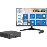 Asus Nuc 15 Pro Slim Kit Intel Core 7-240H 5.2ghz Up 24GB Ddr5 256GB SSD Intel® Graphics Asus 120Hz IPS 23.8 Fhd Mon. WIN11PRO Mini Masaüstü Bilgisayar RNUC15CRKC70000223P06+ZETTAUSBBELLEK - Windows 11 Pro