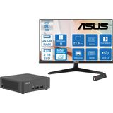 Asus Nuc 15 Pro Slim Kit Intel Core 7-240H 5.2ghz Up 24GB Ddr5 2tb SSD Intel® Graphics Asus 120Hz IPS 23.8 Fhd Mon. WIN11HOME Mini Masaüstü Bilgisayar RNUC15CRKC70000223H09+ZETTAUSBBELLEK - Windows 11 Home