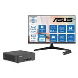 Asus Nuc 15 Pro Slim Kit Intel Core 7-240H 5.2ghz Up 24GB Ddr5 4tb SSD Intel® Graphics 120Hz IPS 23.8 Fhd Mon. WIN11PRO Mini Masaüstü Bilgisayar RNUC15CRKC70000223P10+ZETTAUSBBELLEK