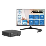 Asus Nuc 15 Pro Slim Kit Intel Core 7-240H 5.2ghz Up 32GB Ddr5 2tb SSD Intel® Graphics 120Hz IPS 23.8 Fhd Mon. Freedos Mini Masaüstü Bilgisayar RNUC15CRKC70000223F14+ZETTAUSBBELLEK
