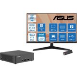 Asus Nuc 15 Pro Slim Kit Intel Core 7-240H 5.2ghz Up 64GB Ddr5 1tb SSD Intel® Graphics Asus 120Hz IPS 27 Inç Fhd Mon. WIN11PRO Mini Masaüstü Bilgisayar RNUC15CRKC70000227P23+ZETTAUSBBELLEK - Windows 11 Pro