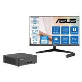 Asus Nuc 15 Pro Slim Kit Intel Core 7-240H 5.2ghz Up 64GB Ddr5 4tb SSD Intel® Graphics 120Hz IPS 23.8 Fhd Mon. Freedos Mini Masaüstü Bilgisayar RNUC15CRKC70000223F25+ZETTAUSBBELLEK