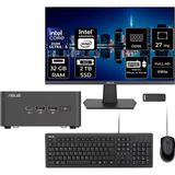 Asus Nuc 15 Pro Tall Intel Core 5-210H 32GB Ram 2tb SSD 27" Full Hd Monitör Freedos RNUC15CRHC500002P719 Mini Masaüstü Bilgisayar + Per4 USB Bellek - Yok (Free Dos)