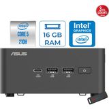 Asus Nuc 15 Pro Tall Kit Intel Core 5-210H 4.8ghz Up 16GB Ddr5 4tb SSD Intel® Graphics Freedos Mini Barebone Masaüstü Bilgisayar RNUC15CRHC500002F05+ZETTAUSBBELLEK - Yok (Free Dos)