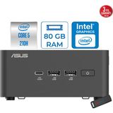 Asus Nuc 15 Pro Tall Kit Intel Core 5-210H 4.8ghz Up 80GB Ddr5 1tb SSD Intel® Graphics Freedos Mini Barebone Masaüstü Bilgisayar RNUC15CRHC500002F28+ZETTAUSBBELLEK - Yok (Free Dos)