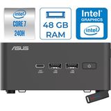 Asus Nuc 15 Pro Tall Kit Intel Core 7-240H 5.2ghz Up 48GB Ddr5 512GB SSD Intel® Graphics Freedos Mini Masaüstü Bilgisayar RNUC15CRHC700002F17+ZETTAUSBBELLEK - Yok (Free Dos)