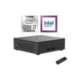 Asus Nuc13 Pro Slim Kit Intel Core I7 1360P 32Gb 4Tb Ssd Freedos Wifi/Bluetooth/Thunderbolt Mini Bilgisayar Rnuc13ankı700002ıf10 + Zetta Flash Bellek