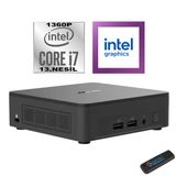 Asus Nuc13 Pro Slim Kit Intel Core I7 1360P 64Gb 256Gb Ssd Windows 11 Pro Wifi/Bluetooth/Thunderbolt Mini Bilgisayar Rnuc13ankı700002ıp11 + Zetta Fl