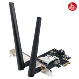 ASUS PCE-BE6500, BE6500, 2xAnten, 6500Mbps, Tri-Bant, 6GHz WİFİ 7, Bluetooth v5.4, WPA3, PCI-Express x1, PCIe Adapter