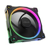 ASUS Prime MR120 ARGB Kasa Fan Tekli Paket | 120mm ARGB Aydınlatmalı Kasa Fanı, Tekli Paket, Siyah