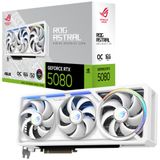 Asus ROG Astral GeForce RTX 5080 OC White ROG-ASTRAL-RTX5080-O16G-WHITE 16GB GDDR7 Ekran Kartı