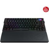 ASUS ROG Azoth Extreme NX SNOW/PBT/UK İngilizce RGB Kablosuz Mekanik Oyuncu Klavyesi