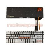 Asus ROG GL752 Gümüş Klavye