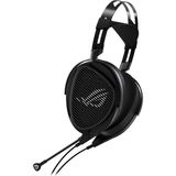 ASUS ROG KITHARA KABLOLU OYUNCU KULAKLIĞI (AÇIK ARKALI, 100 MM HIFIMAN PLANAR MANYETİK SÜRÜCÜ, DEĞİŞTİRİLEBİLİR JAKLI DENGELİ KABLO, MEMS BOOM MİKROFON, PC / PS5 / SWITCH / MOBİL UYUMLU) - Siyah