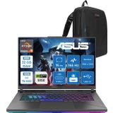 Asus Rog Strix G16 G614PH Amd Ryzen 9 8940HX Aı 32GB GB 1tb Ssd+1tb SSD 8GB/RTX5050 Gddr7 115W 16" Wuxga 165Hz 300NİTS Freedos Taşınabilir Bilgisayar WARV057F12+ZETTAÇANTA