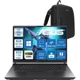 Asus Rog Strix G16 G615LW Intel Ultra 9 290HX Plus Aı 32GB Ddr5 1tb SSD 16GB/RTX5080 175W 16-Inch 2.5k (2560 x 1600, Wqxga 300Hz 3ms WINDOWS11PRO Gaming Laptop WTS283P11+ZETTAÇANTA - 1 TB - 32 GB