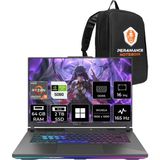 Asus Rog Strix G16 Ryzen 9 8940HX RTX5080 16GB 64GB Ram 2tb SSD 16" Fhd+ 165Hz WIN11 Pro G614PWRV036P448 Gaming Laptop + Per4 Çanta - 2 TB - 64 GB