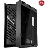 ASUS ROG STRIX HELIOS II, ÇİFT TEMPERLİ CAM PANEL, 450MM GPU DESTEĞİ, ALÜMİNYUM KASA ve ÖN PANEL, GPU DESTEK BRAKETLERİ ve 420MM RADYATÖR DESTEĞİ SUNAN EATX UYUMLU BİR MID-TOWER - Siyah