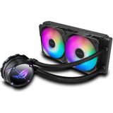 Asus ROG STRIX LC II 240 ARGB AURA SYNC RGB 120MM ADRESLENEBİLİR RGB FAN SIVI CPU SOĞUTUCUSU V2 - 240MM - Siyah