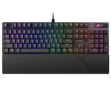Asus Rog Strıx Scope Iı 96 Wl/Rx Red/Abs/Tr Wıreless Oyun Klavyesı: Üç Modlu Baglantı, Rog Rx Optık Anahtarlar, Pbt Tus Kapakları, Sılıkon Yalıtım, Ek Rog Tusları, Bılek Destegı